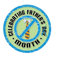 Celebrating Father's Month logo