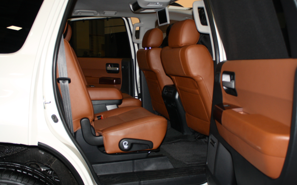 sequoia, car interior, truck, suv