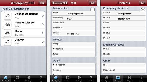 iEmergency app