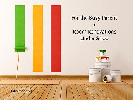 for the busy parent room renovations under $100