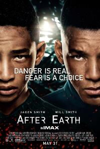 after earth danger is real fear is a choice will smith jaden smith