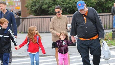 philip seymour hoffman with his kids