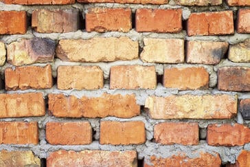 mind the gap brick wall