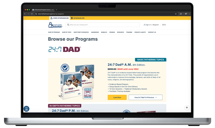 National Fatherhood Initiative® Releases Fourth Edition of 24:7 Dad ...